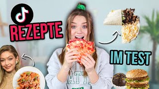 DIE GEHYPTESTEN TIKTOK REZEPTE IM TEST 😍🥪🍝 [upl. by Oicelem439]