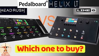 Line 6 HELIX vs Headrush Pedalboard which one to buy [upl. by Carlotta]