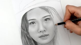 How to get a Likeness in a Portrait Drawing  Drawing from a Reference Photo [upl. by Montague406]