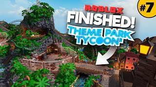 Finishing JURASSIC PARK  Theme Park Tycoon 2 • 7 [upl. by Talbot]