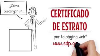 Solicita el certificado de estrato [upl. by Ynffit]