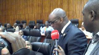 Questions de Fodé Oussou Fofana UFDG au Premier ministre Mamady Youla [upl. by Nylidam]