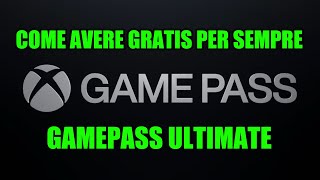 COME AVERE GRATIS PER SEMPRE GAMEPASS ULTIMATE ♠ Zero euro e un po’ di impegno ♠ Microsoft Rewards [upl. by Rhonda]