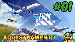 Microsoft Flight Simulator  Gameplay ITA  01  INIZIA LADDESTRAMENTO [upl. by Hayarahs]