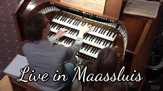 Livestream orgelconcert vanuit de Immanuelkerk in Maassluis  Gert van Hoef 47 [upl. by Alleda]