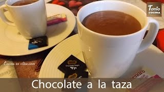 Chocolate Caliente a la Taza ☕️  Receta fácil Navidad 🎄 174 [upl. by Trill953]