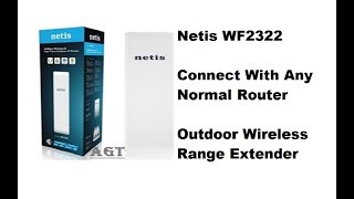 Netis WF2322 Setup As Client Router or Outdoor Wireless Range Extender step by step [upl. by Ajnos]