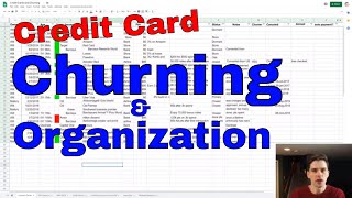 Credit Card Churning How to Organize and Track your Cards [upl. by Chivers761]