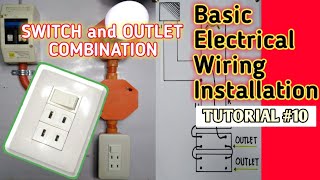 SWITCH and OUTLET COMBINATION Tagalog Basic Electrical Wiring Installation [upl. by Carlynne749]