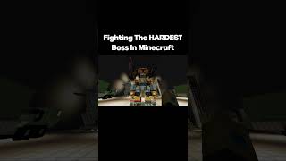 Fighting The HARDEST Minecraft BOSS The Wither Storm minecraft minecraftmemes [upl. by Laiceps6]