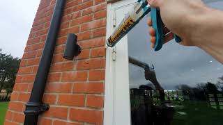 Mastic Man Sealant application External window [upl. by Enecnarf]