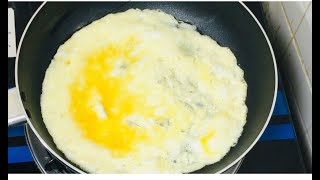 Plain Omelette  Omelette  Omelette for Breakfast Shorts [upl. by Robbin520]