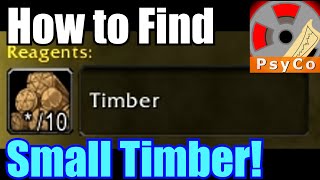 WoD How to Find Small Timber  Turning Timber Into Profit Quest Guide 1080HD [upl. by Annayd]