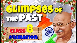 glimpses of the past class 8 glimpses of the past animation in Hindi [upl. by Boot419]