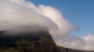 Clouds forming on mountains Orographic lifting [upl. by Ardnoyek]