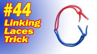 Rope Trick  Learn Easy Impromptu Magic With Shoelaces  Penetration Magic Trick [upl. by Kloman]