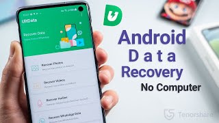 Android Data Recovery How to Recover Deleted Files on Android without Computer [upl. by Neehs241]