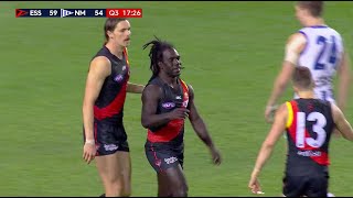 Essendon Highlights  Rd 18 2017 v North Melbourne [upl. by Anawad]