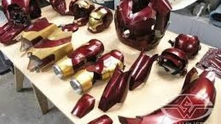 tutorial cosplay Iron man muy facil de hacer [upl. by Nnorahs]