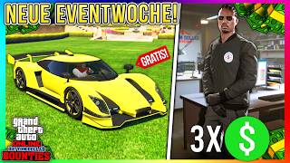 Neue Eventwoche in GTA Online Polizei Auto Rabatt Kopfgeld Agentur Boni  Rabatte amp mehr GTA News [upl. by Curkell376]