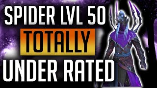 RAID Shadow Legends  Spider champion guide  Totally underrated Epic  Level 50 no masteries [upl. by Paolo836]