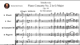 Tchaikovsky  Piano Concerto No 2 Op 44 18791880 [upl. by Nohcim601]