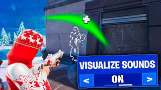 Heres Why I Started Using Visualize Sound Effects In Chapter 4 Fortnite Tips amp Tricks [upl. by Ahcila]