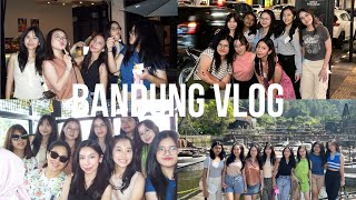 BANDUNG VLOG🏞️  3 days trip  strolling city  cafe hopping  quality time  zoo date  braga [upl. by Ticknor264]