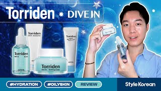 TORRIDEN Review  Dive In Serum Soothing Cream Sun Cream  Korean Skincare 🇰🇷 oily skin 🫧💦 [upl. by Akinal129]