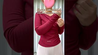 Shopee Haul Knitwear Nyaman [upl. by Anej]