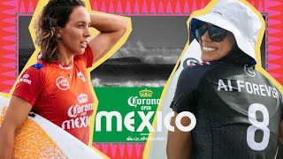 Sally Fitzgibbons vs Malia Manuel  Semifinals HEAT REPLAY Corona Open Mexico [upl. by Aicul]