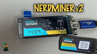 LILYGO TDisplay ESP32  Bitcoin Miner  NerdMiner v2  BitMaker [upl. by Ryan]