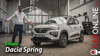 PRECO IMBATÍVEL Dacia Spring é Eléctrico mais Barato em Portugal  44 cv ao máximo [upl. by Anaili]