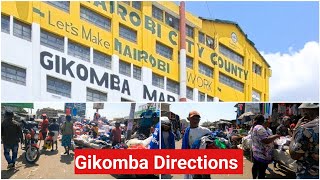 How to get to Gikomba Market from Nairobi Town  Nairobi Down Town Walking Tour [upl. by Tabbitha]