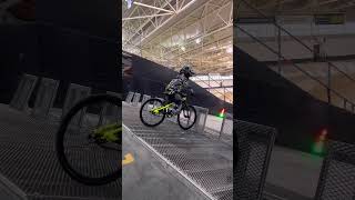 How to balance the BMX racing start gate for the very first time  at 4 years old 🥹 [upl. by Sedrul]