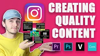 How to Create Quality Content on Instagram  Content Creation Tools [upl. by Wain]