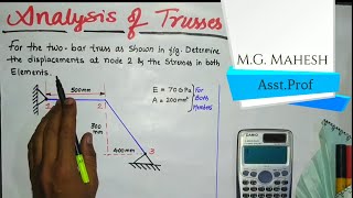 Analysis of Trusses Using Finite Element Methods  FEA Truss joints Methods  Structural Engineering [upl. by Whittaker]