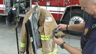 Routine Firefighter Turnout Inspection Part 1 [upl. by Anerol45]