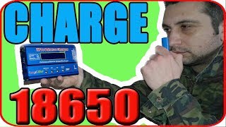 How to charge liion battery pack using IMAX b6 18650 lipo charger [upl. by Einoj251]