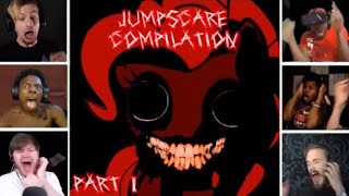 Gamers React to Jumpscares in Different Games PART 1 [upl. by Mount]