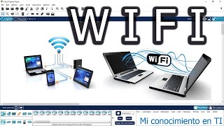 Configuración de una Red WiFi en Cisco Packet Tracer Interfaz Gráfica Paso a Paso  V0065 [upl. by Ahsila]