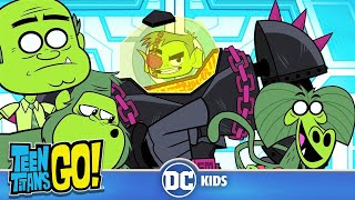 Teen Titans Go En Latino  Superpoderes El Chico Bestia  DC Kids [upl. by Wilow]