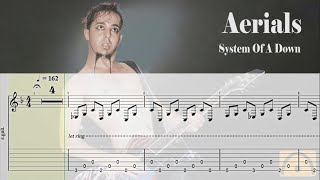 Aerials  System Of A Down  Guitar Tab [upl. by Ybba]