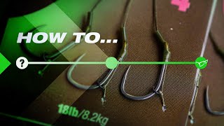 How To Tie A Combi Rig With Loops And Booms  Carp Fishing  Korda Koach Rob Burgess [upl. by Ariew]