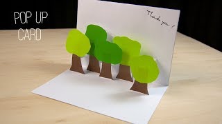 How to make a Pop Up Card  3d Card [upl. by Liggitt]