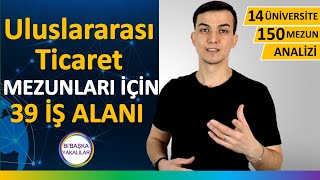 Uluslararası Ticaret Bölümü Mezunları Ne İş Yapar Maaşları Dersleri ve İş İmkanları [upl. by Melvina]