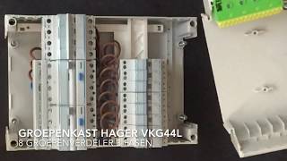 GroepenKast Hager VKG44L [upl. by Anitsim872]