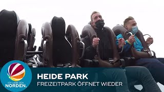 Heide Park Soltau Start in die FreizeitparkSaison 2022 [upl. by Azarria519]