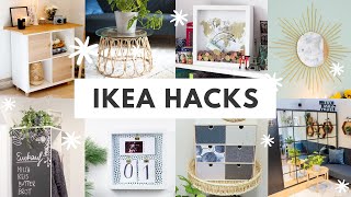 14 IKEA HACKS Einfache Interior amp Deko Ideen  Möbel und Dekoartikel umgestalten ikeahack [upl. by Nahgiem]