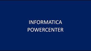 Class14  Informatica Powercenter ETL [upl. by Amoakuh]